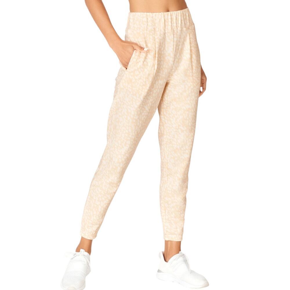 Fabletics Yellow Cloe Slim Sweatpant Size XL